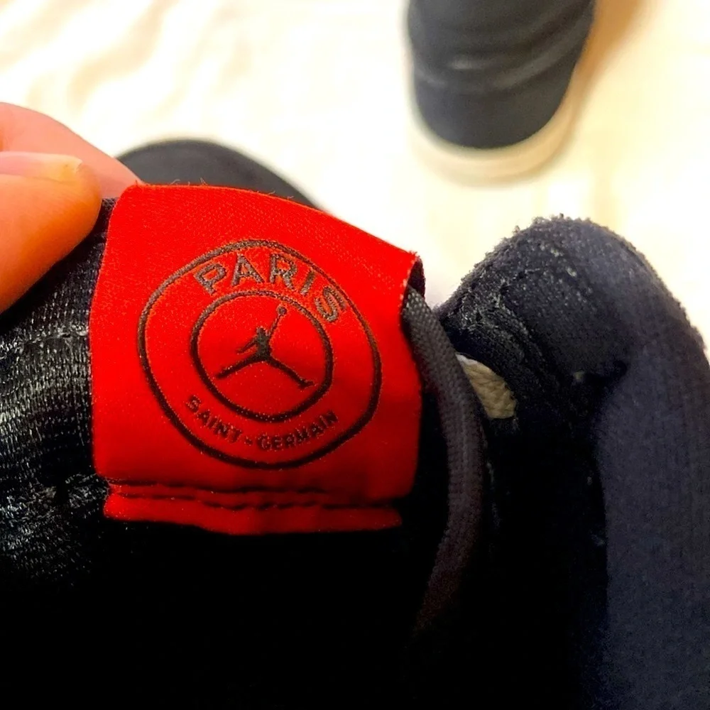 Paris Saint Germain Jordan 1 OG Black Size 10.5